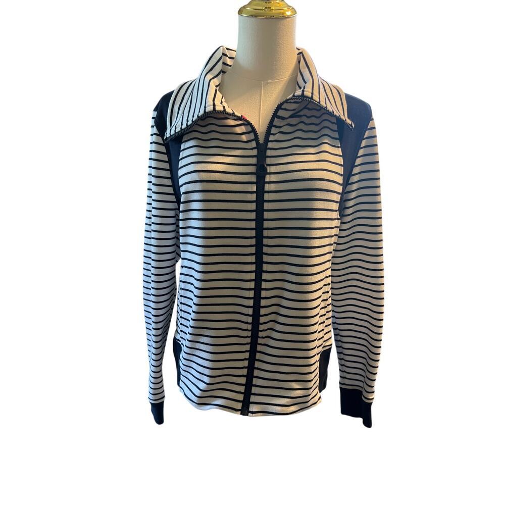 Lauren Ralph Lauren Women’s Zip Up Jacket. No size tag. Estimate size medium
